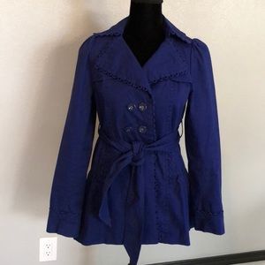 Anthropologie elevenses ruffled jacket excellent